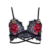 Load image into Gallery viewer, Lace Rose  Bralette