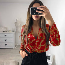 Load image into Gallery viewer, Chain Pattern Bodysuit