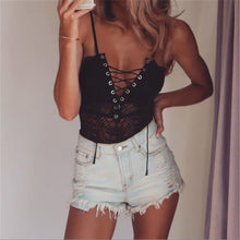 Load image into Gallery viewer, Transparent Sexy Bodysuit