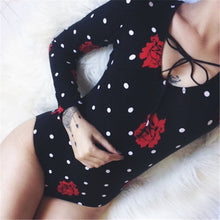 Load image into Gallery viewer, Floral Rose Bodysuit