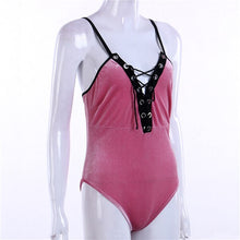 Load image into Gallery viewer, Velvet Bodysuit
