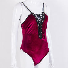Load image into Gallery viewer, Velvet Bodysuit